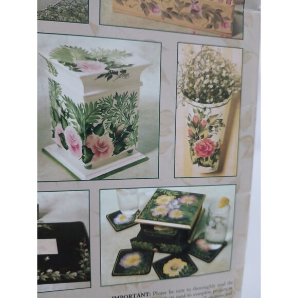 Donna Dewberry Roses Of All Kinds Book With DVD 16 Projects Plaid 9836 - Picture 4 of 8